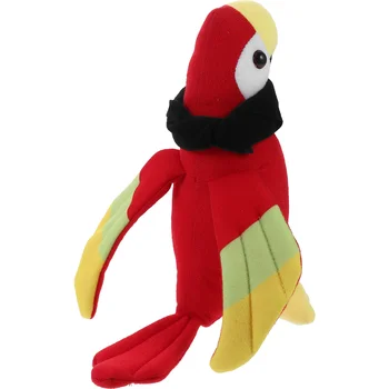 Аксессуар для детской игрушки Повязка для глаз с попугаем, модель мягкой птицы, Искусственное плечо