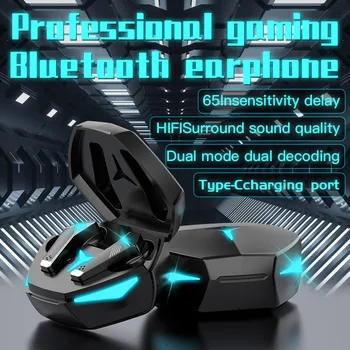 НОВЫЕ наушники T33 TWS Bluetooth 5.2, беспроводные наушники, Качество звука с низкой задержкой, Шумоподавление, игровая стереогарнитура HiFi